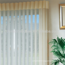 Elegant white sheer blinds office vertical blinds